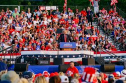 Trump rally Ohio Meme Template
