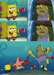 Spongebob Chocolat Bar Meme Template