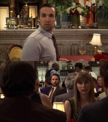 Mac stares at charlie (always sunny) Meme Template