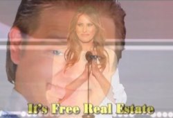 Melania Trump it’s free real estate Meme Template