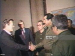 Rumsfeld & Saddam Meme Template