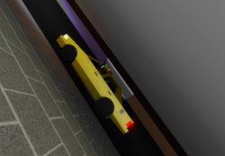 Taxi Stuck in a hole In Roblox Brookheaven Meme Template