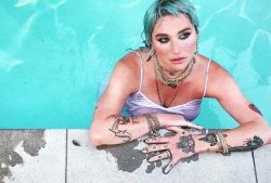 Kesha swimsuit Meme Template