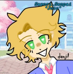 Sayori's Senpai temp but ß Meme Template