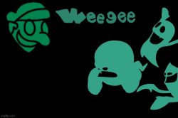 Weegee's Ghost Temp Meme Template