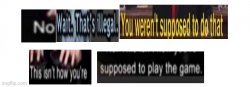 Blah blah idc about the title Meme Template