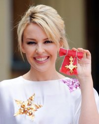 Kylie OBE Meme Template