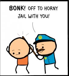 Horny jail Meme Template