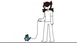 Jaiden walking Ari Meme Template