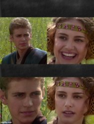 Anakin when she Meme Template