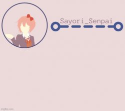 Sayori Temp Meme Template