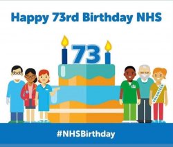 NHS happy birthday Meme Template