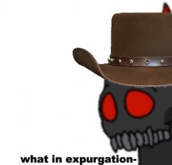 Tricky The Clown "what in expurgation-" Meme Template