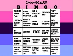Omnisexual Bingo! Meme Template