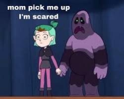 mom come pick me up i'm scared Meme Template