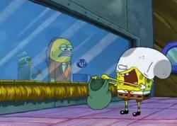 Spongebob Robbery Meme Template