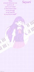 Sayori's Mari Temp Meme Template