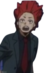 SURPRISED KIRISHIMA Meme Template