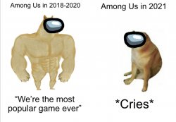 Among us in a nutshell Meme Template