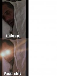 Hunter Biden I Sleep Real Shit Meme Template