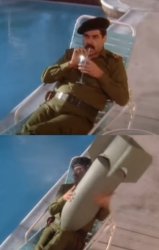 Saddam hussein got bomb to his crotch Meme Template