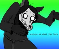 Excuse me what the fuck furry Meme Template