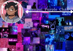 Senpai Purple’s bi temp Meme Template