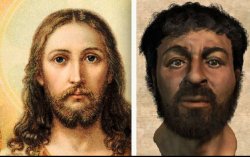 Jesus white vs. brown Meme Template