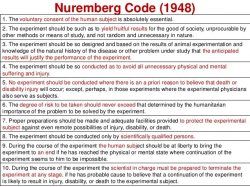 Nuremburg code Meme Template