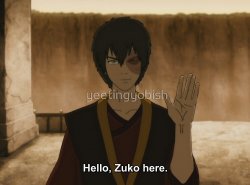 Hello Zuko here Meme Template