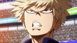 My Hero Academia Sneering Bakugou Meme Template