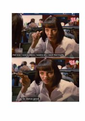 Pulp fiction Dance good Meme Template