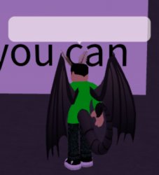 Crls but roblos says something Meme Template