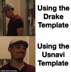 Usnavi Drake Meme Template