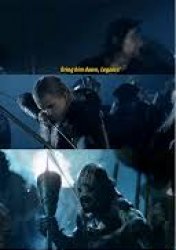 Bring him down, Legolas Meme Template