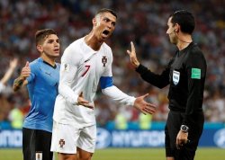 soccer referee stop Meme Template