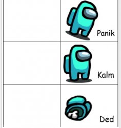 Calm paink ded Meme Template