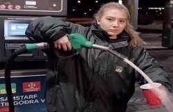 Gas cup Meme Template