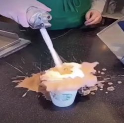 Oh, extra whipped cream? Meme Template