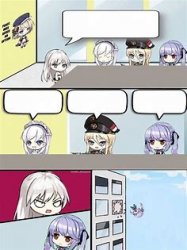 Azur lane Office Meme Meme Template