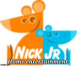 Nick Jr Home Entertainment Logo (2003) Meme Template