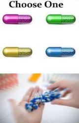 Choose a pill Meme Template