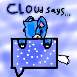 Cloud template Meme Template