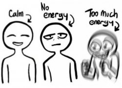 Too much energy Meme Template