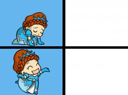 Princess Muffintop Drake Meme Meme Template