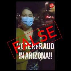 AZ voter fraud Meme Template