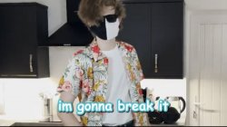 Im gonna break it Meme Template