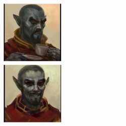 No-Yes Dunmer Meme Template