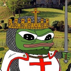 King Pepe Meme Template