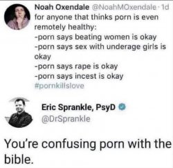 Porn the Bible Meme Template